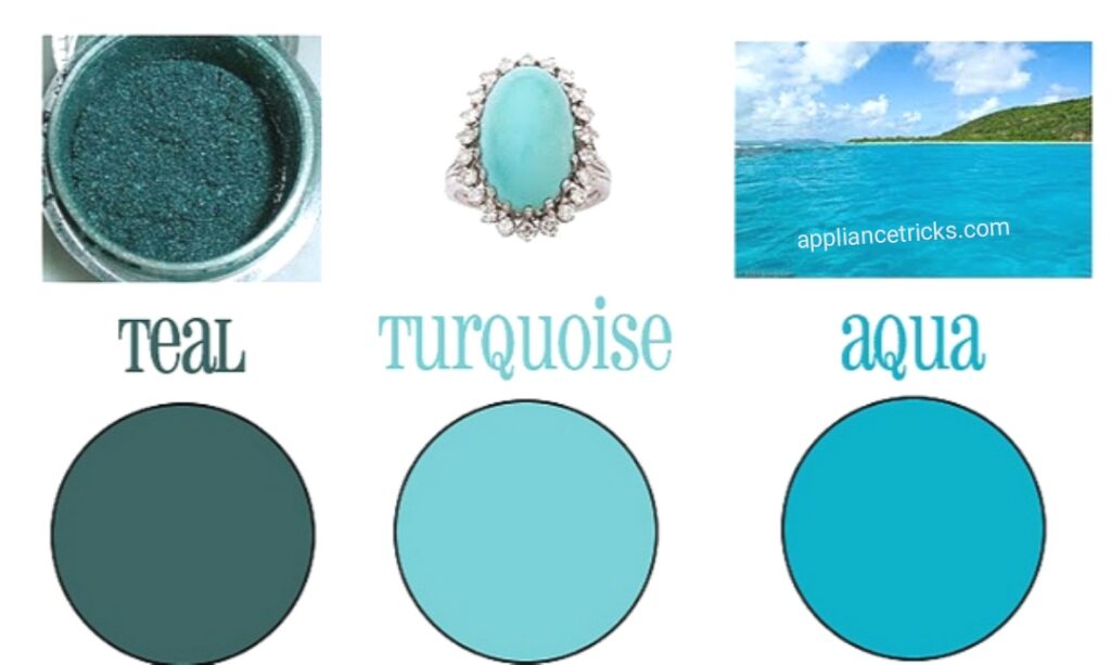 Teal Vs Turquoise