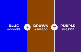 What Color Does Brown And Blue Make