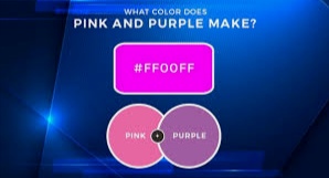 What Colour Does Pink And Purple Make