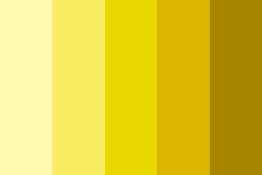 Yellow Color Palette