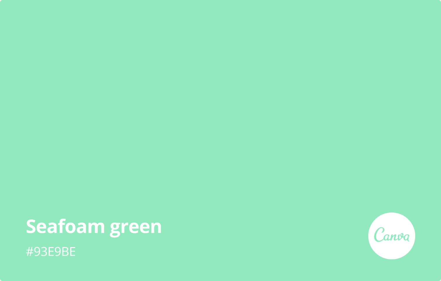 Sea Green Color